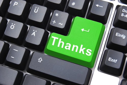 thanking funders